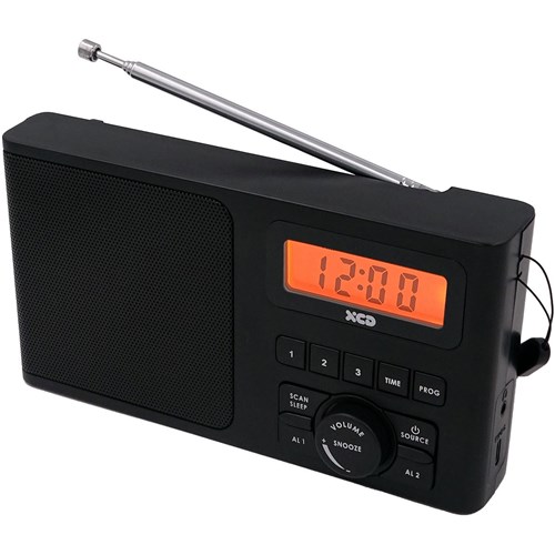 XCD Digital AM/FM Clock Radio