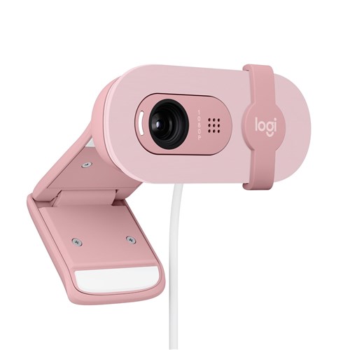Logitech Brio 100 Full HD Webcam (Rose)