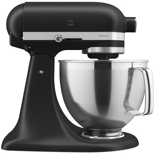 KitchenAid KSM195 4.8L Artisan Stand Mixer (Matte Black)