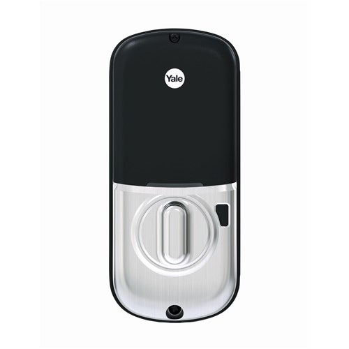 Yale Assure Lock Keyed with Yale Home (Satin Chrome)