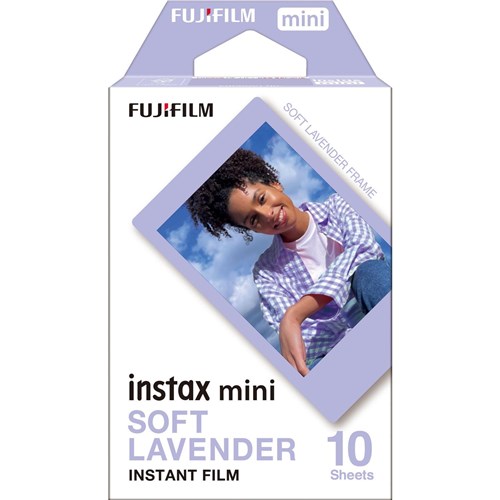 Fujifilm Instax Mini Film Soft Lavender (10 Pack)