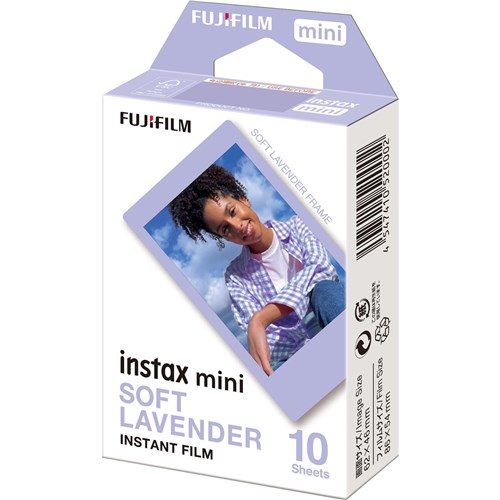 Fujifilm Instax Mini Film Soft Lavender (10 Pack)