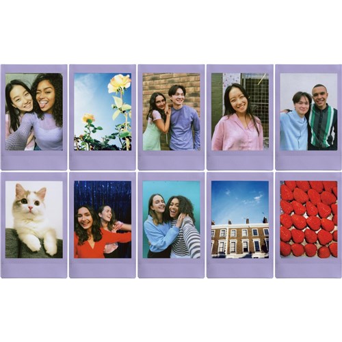 Fujifilm Instax Mini Film Soft Lavender (10 Pack)