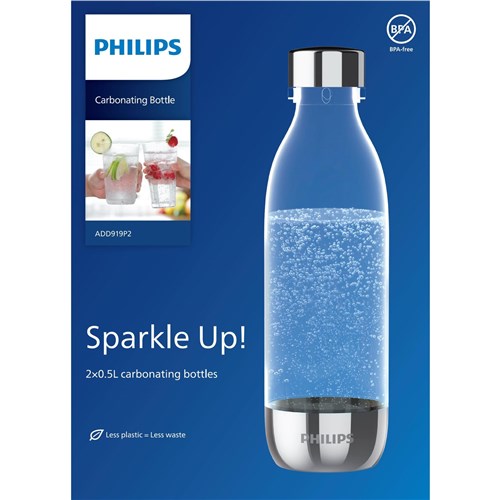 Philips .5L Carbonating Bottle (2 Pack)