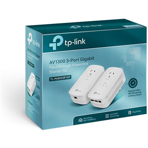 TP-Link AV1300 Powerline Passthrough Kit