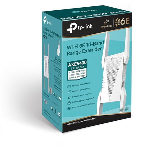 TP-Link AXE5400 Wi-Fi 6E Range Extender