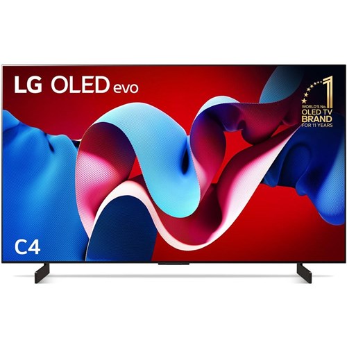 LG 42' OLED EVO C4 4K UHD Smart TV (2024)