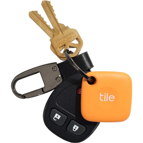 Tile Mate Bluetooth Tracker (Cloud Nine/Cool Clementine/Black/White) 4  Pack