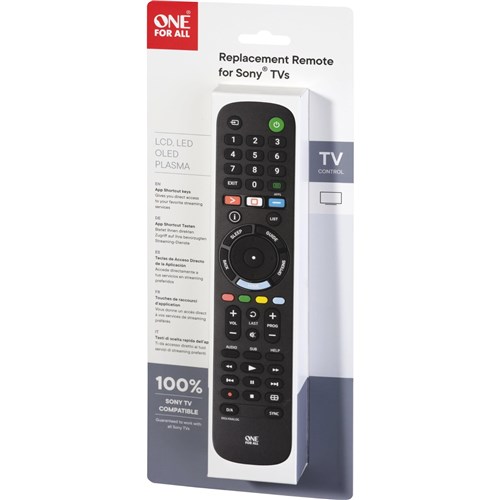 One for All Sony TV Replacement Remote