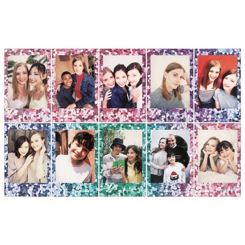 Fujifilm Instax Mini Film Confetti for Instax Mini Cameras (10 Pack)